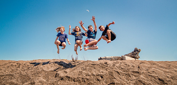 jump beach
